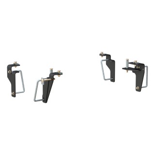 16430 - Custom 5th Wheel Brackets, Select Ram 2500, 3500 Curt A16 dual jaw sliding 5th wheel hitch for Ram 2500 and 3500