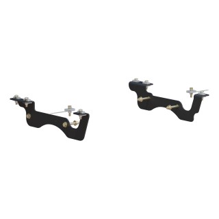 16431 - Custom 5th Wheel Brackets, Select Ford F-250, F-350, F-450 Super Duty Curt Above-Bed 40K Rail Kit for Ford F250 to F450 (2017-2022)