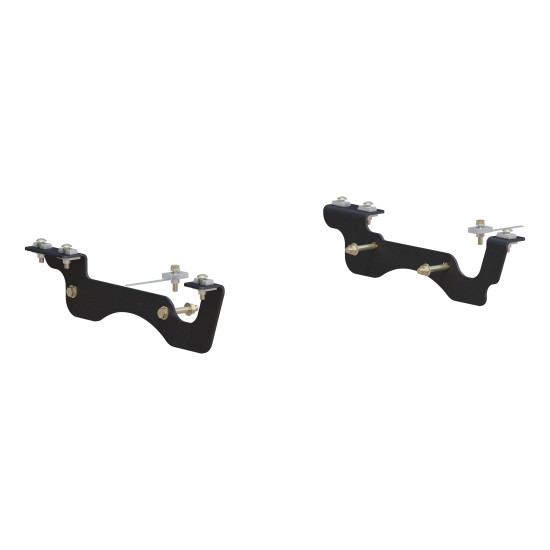 16431 - Custom 5th Wheel Brackets, Select Ford F-250, F-350, F-450 Super Duty Curt A25 Fifth Wheel Trailer Hitch for Ford F250-F450, 25K Towing
