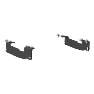 16441 - Custom 5th Wheel Brackets, Select Ford F-150 (Except 5.5' Bed) Curt A16 5th Wheel Hitch mounted on a Ford F150 truck
