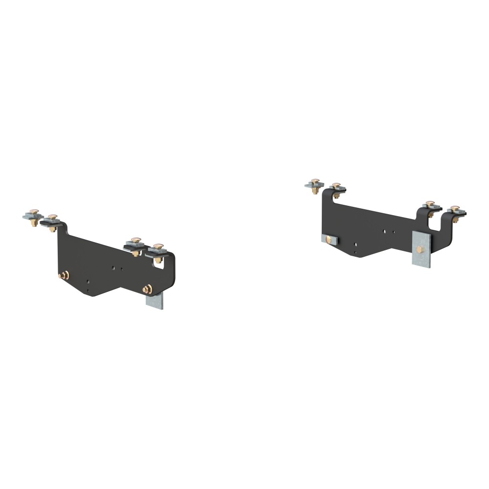 16443 - Custom 5th Wheel Brackets, Select Ford F-250, F-350 Super Duty Curt Q20 5th Wheel Trailer Hitch for Ford F250/F350 Super Duty