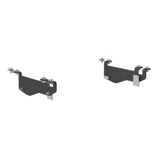 16443 - Custom 5th Wheel Brackets, Select Ford F-250, F-350 Super Duty Curt Spyder 25K Gooseneck Hitch for Ford F250/F350 Super Duty