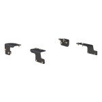16468 - Custom 5th Wheel Brackets, Select Toyota Tundra, 6.5' Bed (No Extended Crew Cab) Curt A25 Sliding 5th Wheel Hitch 25K for 2007-2021 Toyota Tundra