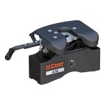 60690 - Double Lock EZr Gooseneck Hitch Kit with Brackets, Select Silverado, Sierra HD Curt A16 dual jaw sliding 5th wheel hitch for trucks