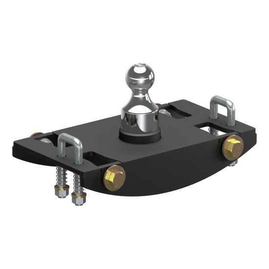 60633 - OEM-Style Gooseneck Hitch, Select Ram 2500, 3500 Curt OEM Style 30K Underbed Gooseneck Hitch for Ram 2500/3500