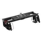 60682 - Double Lock EZr Gooseneck Hitch Kit with Brackets, Select Dodge, Ram 2500, 3500 Curt E16 5th Wheel Hitch for Dodge Ram Short Beds, 16K Capacity