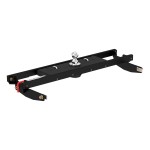 60710 - Double Lock Gooseneck Hitch Kit w/ Brackets, Select Silverado, Sierra 2500, 3500 Curt Q24 Dual Jaw 5th Wheel Hitch for Chevy/GMC 2011-2019