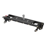 60724 - Double Lock Gooseneck Hitch Kit with Brackets, Select Ford F-150 Curt Q20 Dual Jaw 5th Wheel Hitch for 2015-2020 Ford F150
