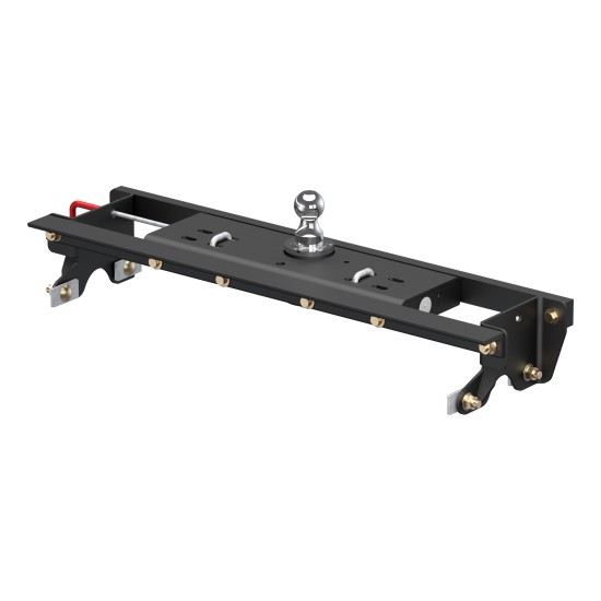 60724 - Double Lock Gooseneck Hitch Kit with Brackets, Select Ford F-150 Curt Q20 Dual Jaw 5th Wheel Hitch for 2015-2020 Ford F150