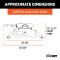 Curt A20 Dual Jaw Sliding 5th Wheel Trailer Hitch 20K Capacity