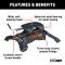 16300 - Semi-Custom 5th Wheel Brackets, Select Ford F-150 Curt Q24 5th wheel trailer hitch with 24K capacity for Ford F150