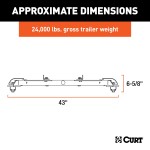 Curt CrossWing 5th Wheel Trailer Hitch for Ram 2500 and 3500