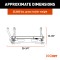 Curt A25 sliding 5th wheel hitch with 25,000 lbs capacity for Dodge Ram.