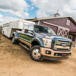 60690 - Double Lock EZr Gooseneck Hitch Kit with Brackets, Select Silverado, Sierra HD Curt PowerRide 5th Wheel Hitch 30K for Chevy Silverado GMC Sierra