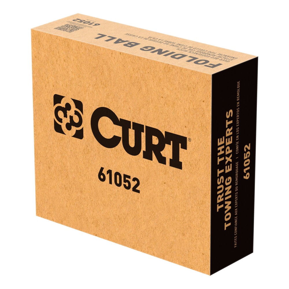 Curt Underbed Rail Kit with Fold-Down Gooseneck Hitch for Ford