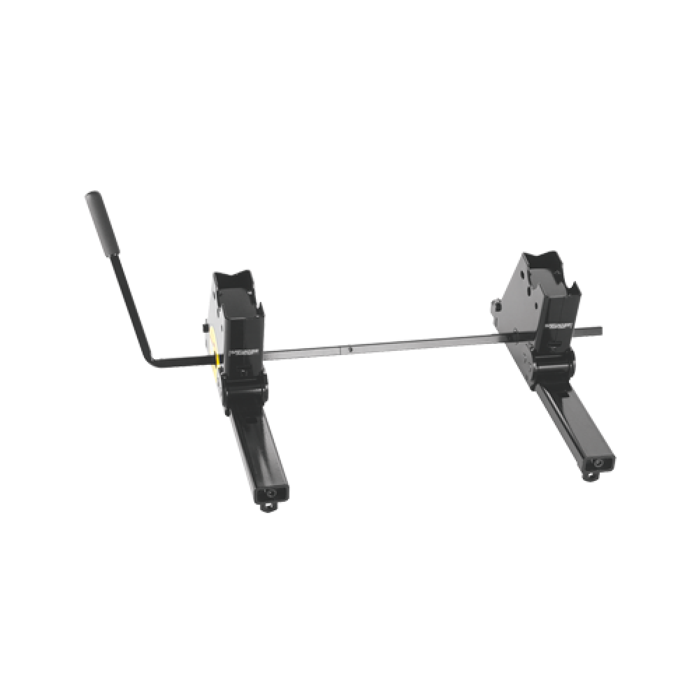 30899 - Rail Kit Mounting Adapter for Attaching Standard Fifth Wheel Hitches (For Use with GM OEM Under-Bed Rail Kits) Reese 20K Fifth Wheel Trailer Hitch with Square Slider for Trucks