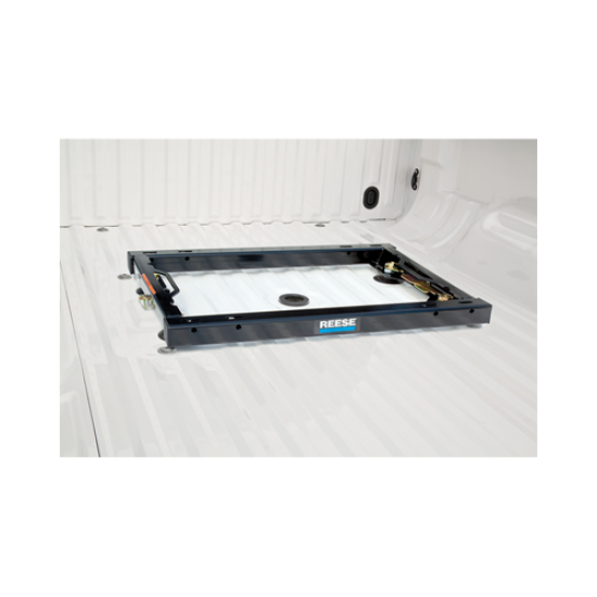 30156 - Rail Kit Mounting Adapter for Attaching 15K, 16K & 20K Standard Fifth Wheel Hitches (For Use with Ford OEM & Elite™ Series Under-Bed Rail Kits) Reese 25K Gooseneck Trailer Hitch with Rails for Ford Trucks