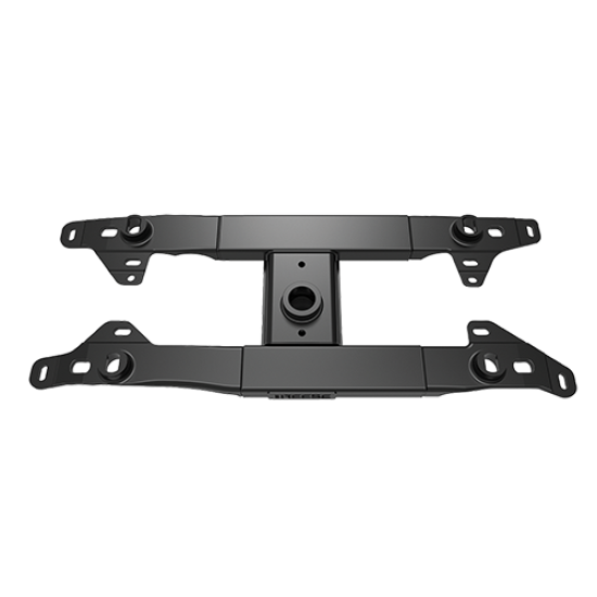 30180 - Elite™ Series Fifth Wheel Hitch Mounting System Rail Kit, Ford Reese M5 Elite 32K Fifth Wheel Hitch mounted on a Ford truck