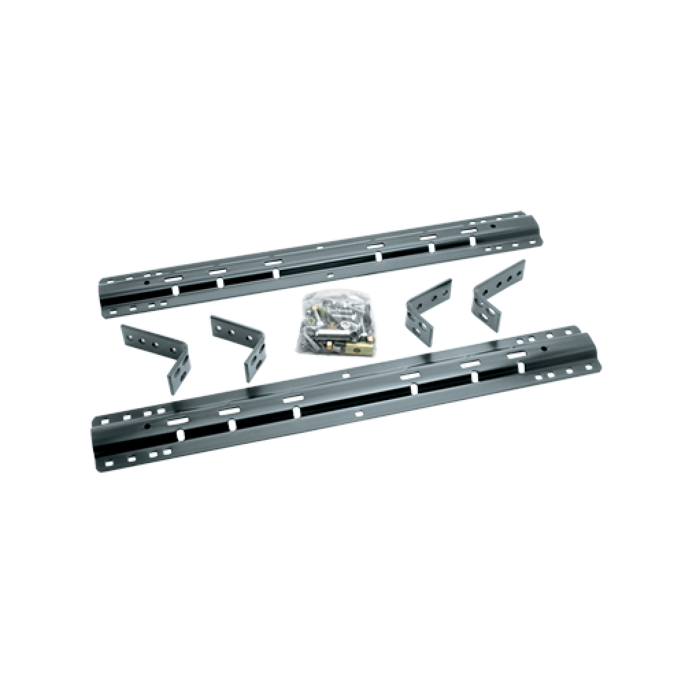 58309 - Fifth Wheel Hitch Mounting System Bracket Kit Reese 20K dual jaw fifth wheel trailer hitch for short beds