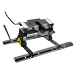 30154 - Rail Kit Mounting Adapter for Attaching Standard Fifth Wheel Hitches Reese trailer hitch system with dual jaw and square slider for Ram trucks.