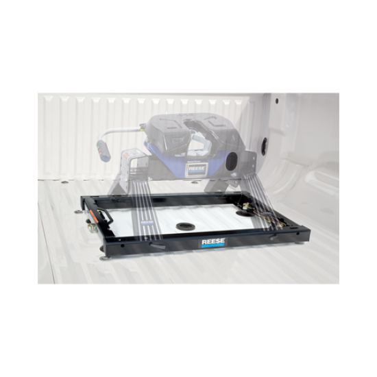 30156 - Rail Kit Mounting Adapter for Attaching 15K, 16K & 20K Standard Fifth Wheel Hitches (For Use with Ford OEM & Elite™ Series Under-Bed Rail Kits) Reese 25K Gooseneck Trailer Hitch with Rails for Ford Trucks