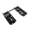 30899 - Rail Kit Mounting Adapter for Attaching Standard Fifth Wheel Hitches (For Use with GM OEM Under-Bed Rail Kits) Reese 16K Fifth Wheel Trailer Hitch with Dual Jaw for Trucks
