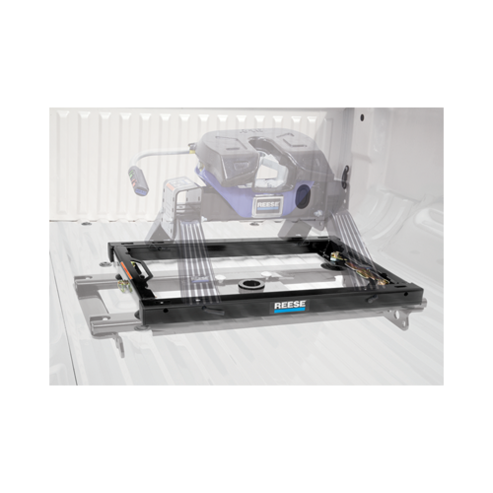 Reese 25K Gooseneck Trailer Hitch with Rails for Ford Trucks