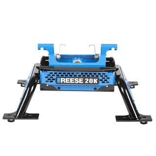30154 - Rail Kit Mounting Adapter for Attaching Standard Fifth Wheel Hitches Reese M5 Trailer Hitch Complete System for Ram 2500 and 3500