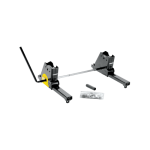 30899 - Rail Kit Mounting Adapter for Attaching Standard Fifth Wheel Hitches (For Use with GM OEM Under-Bed Rail Kits) Reese 20K Fifth Wheel Trailer Hitch with Square Slider for Trucks