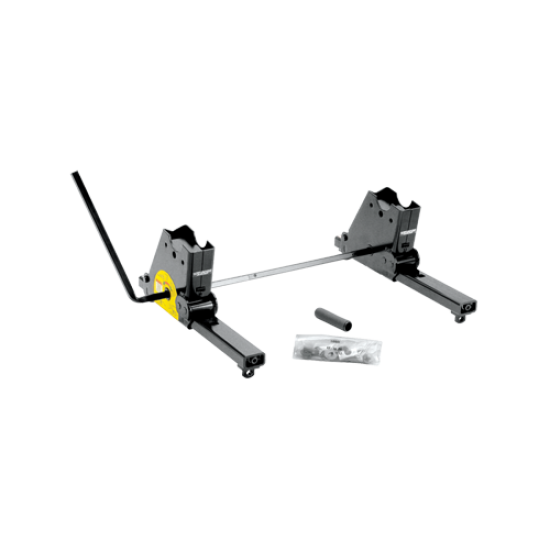 30899 - Rail Kit Mounting Adapter for Attaching Standard Fifth Wheel Hitches (For Use with GM OEM Under-Bed Rail Kits) Reese 20K Fifth Wheel Trailer Hitch with Square Slider for Trucks