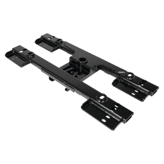 30951 - Fifth Wheel Trailer Hitch Rail Kit 36K Gooseneck or 32K 5th Wheel towing capacity Reese M5 Elite 32K Fifth Wheel Hitch installed on a truck