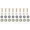 58309 - Fifth Wheel Hitch Mounting System Bracket Kit Reese 20K dual jaw fifth wheel trailer hitch for short beds