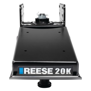 58309 - Fifth Wheel Hitch Mounting System Bracket Kit Reese 20K dual jaw fifth wheel trailer hitch for short beds