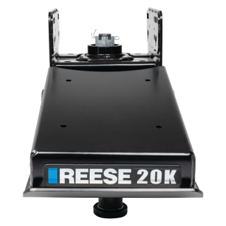 58309 - Fifth Wheel Hitch Mounting System Bracket Kit Reese 20K dual jaw fifth wheel trailer hitch for short beds