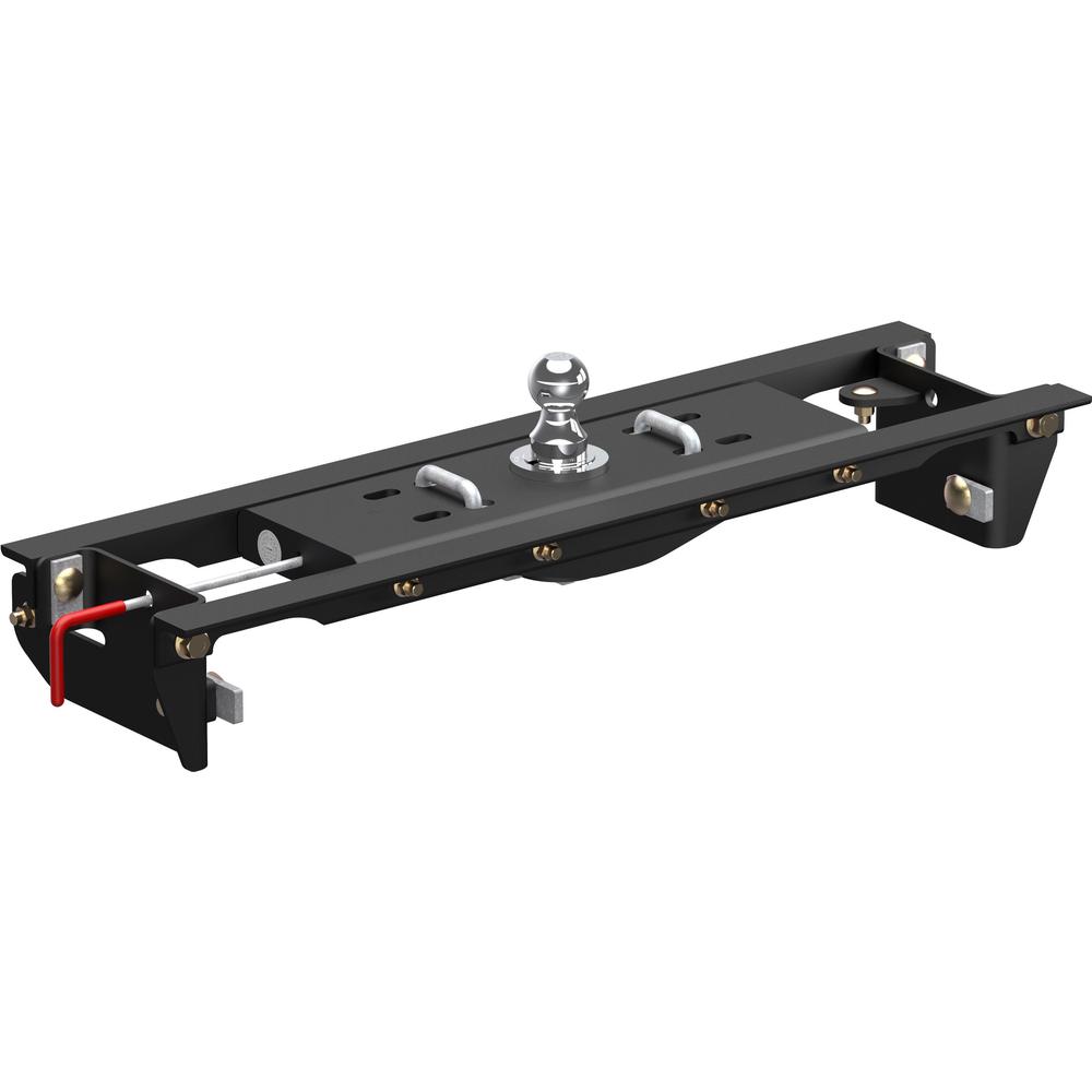60683 - Double Lock EZr Gooseneck Hitch Kit with Brackets, Select Ford F-250, F-350 Curt EZr Gooseneck Trailer Hitch Kit for Ford F250 and F350