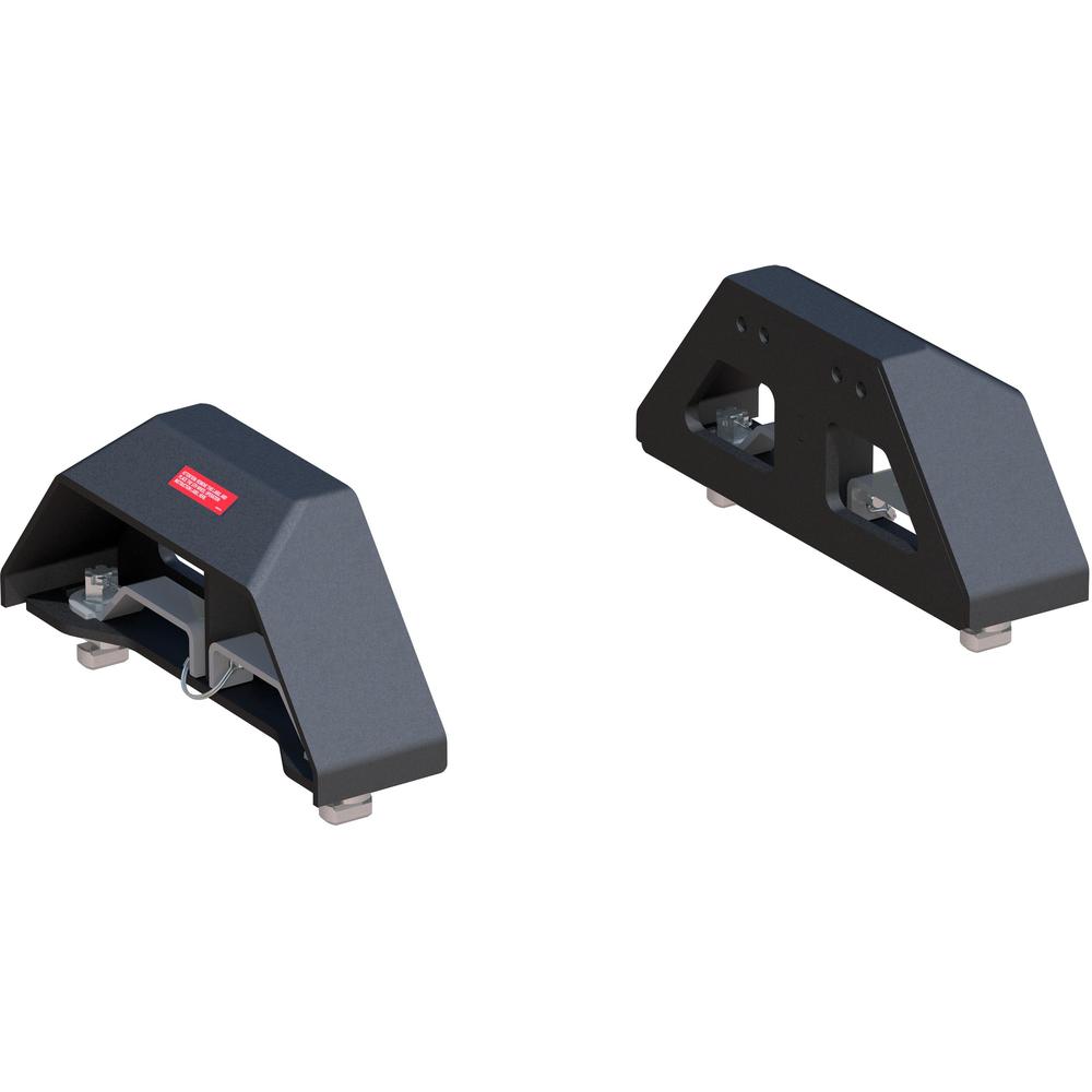 16029 - Puck System 5th Wheel Legs, Select Silverado, Sierra 2500, 3500 HD, 8' Bed, 25K Curt Fifth Wheel Base Kit for Chevy GMC trucks with puck systems