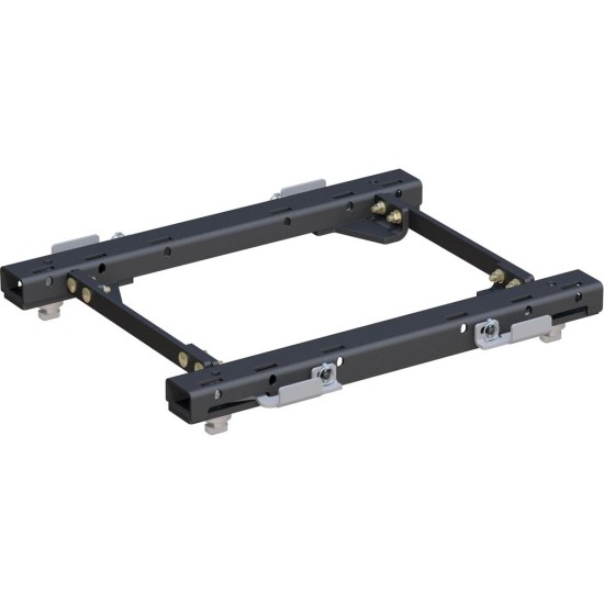 16050 - Puck System 5th Wheel Rails, Select Chevy Silverado, GMC Sierra 2500 HD, 3500 HD Curt Adapter, 2016-2019 Chevy Silverado GMC Sierra Puck System