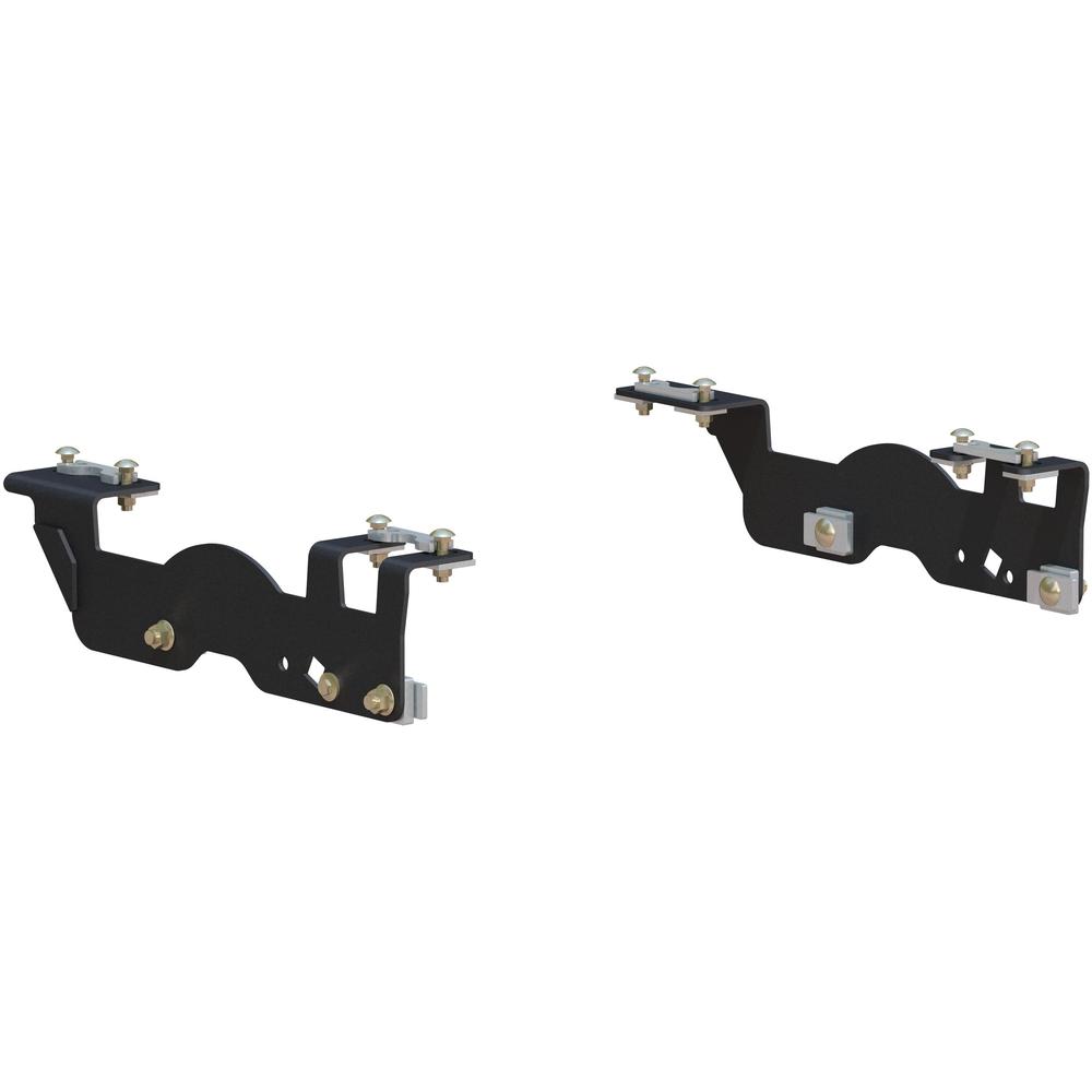 16911 - Custom 5th Wheel Brackets, Select Ford F-150 Curt Quick Connect Brackets for Ford F150, fits industry standard rail kits.
