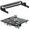 Curt Underbed Rail Kit with Fold-Down Gooseneck Hitch for Ford