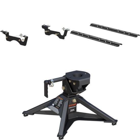 Curt CrossWing 5th Wheel Hitch for Ford F250, 350, 450 - 20K