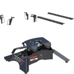 Curt A20 5th Wheel Hitch with dual jaw for Ram 2500 3500