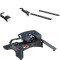 Curt A25 Dual Jaw 5th Wheel Trailer Hitch mounted on truck