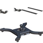 16400 - Custom 5th Wheel Brackets, Select Chevrolet Silverado, GMC Sierra 1500 Curt Spyder Gooseneck Trailer Hitch for Silverado, carbide black finish.