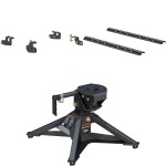 16427 - Custom 5th Wheel Brackets, Select Ram 2500 (Except with 5th Wheel Prep Package) Curt CrossWing Lightweight Fifth Wheel Hitch for Ram 2500