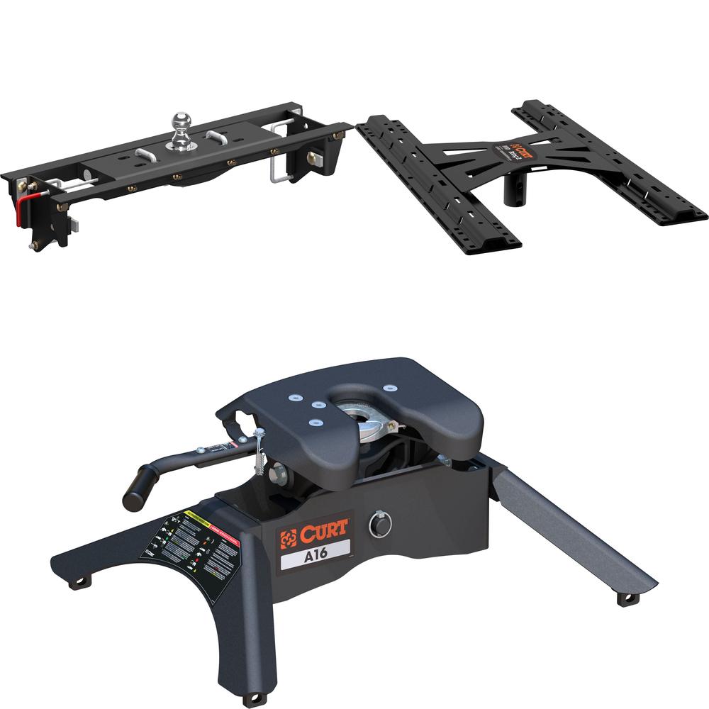 Curt A16 Dual Jaw 5th Wheel Hitch for Ford 16K Capacity