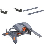 16441 - Custom 5th Wheel Brackets, Select Ford F-150 (Except 5.5' Bed) Curt PowerRide 5th Wheel Hitch for Ford F150 in Teridium finish with 30,000 lbs towing capacity.