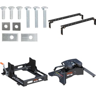 Curt A20 Dual Jaw 5th Wheel Hitch for short beds on Toyota Tundra