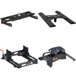 Curt A20 Dual Jaw Sliding 5th Wheel Trailer Hitch 20K Capacity
