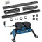 30868 - Elite™ Series Fifth Wheel Hitch Mounting System Rail Kit, Chevrolet & GMC Reese M5 Elite 20K Fifth Wheel Hitch with Talon Jaw, Complete System