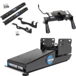 56034-53 - Fifth Wheel Hitch Mounting System Custom Install Kit, Outboard Reese 16K fifth wheel hitch with sidewinder for Ford F150